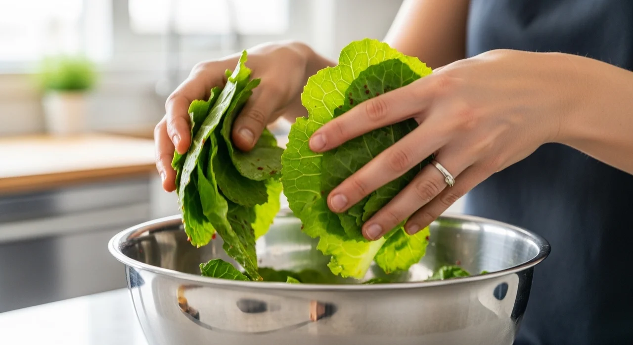 아삭함을 살리는 봄동 손질과 무침 비법