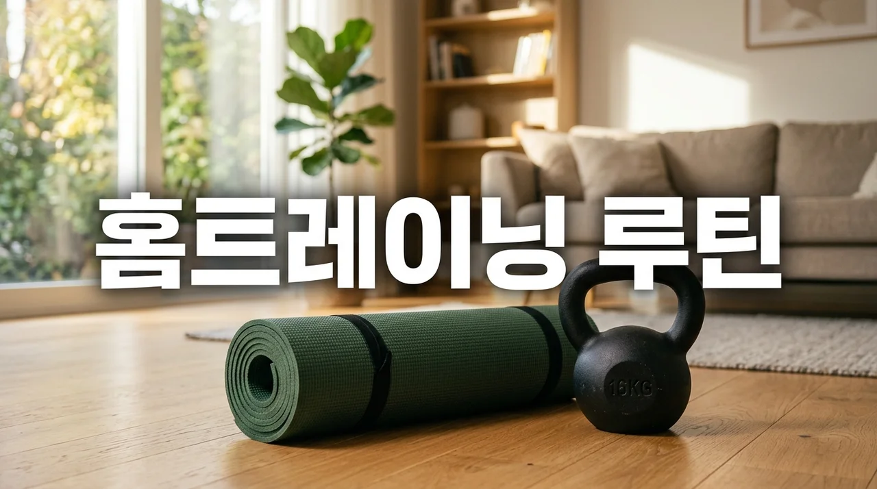 층간소음 없는 전신 홈트레이닝 루틴: 초보자도 쉬운 집콕 운동법