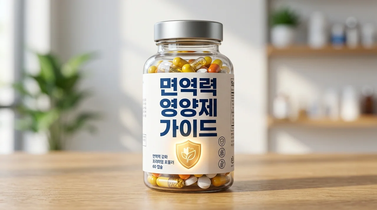 면역력 영양제 추천 및 필수 성분 BEST 5 (연령별 선택 가이드)