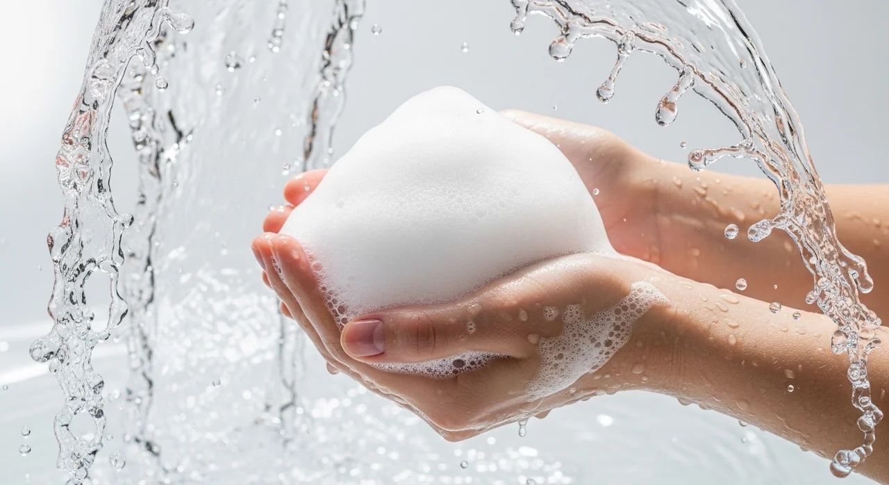 4. 자극 없는 약산성 세안과 꼼꼼한 진정 관리