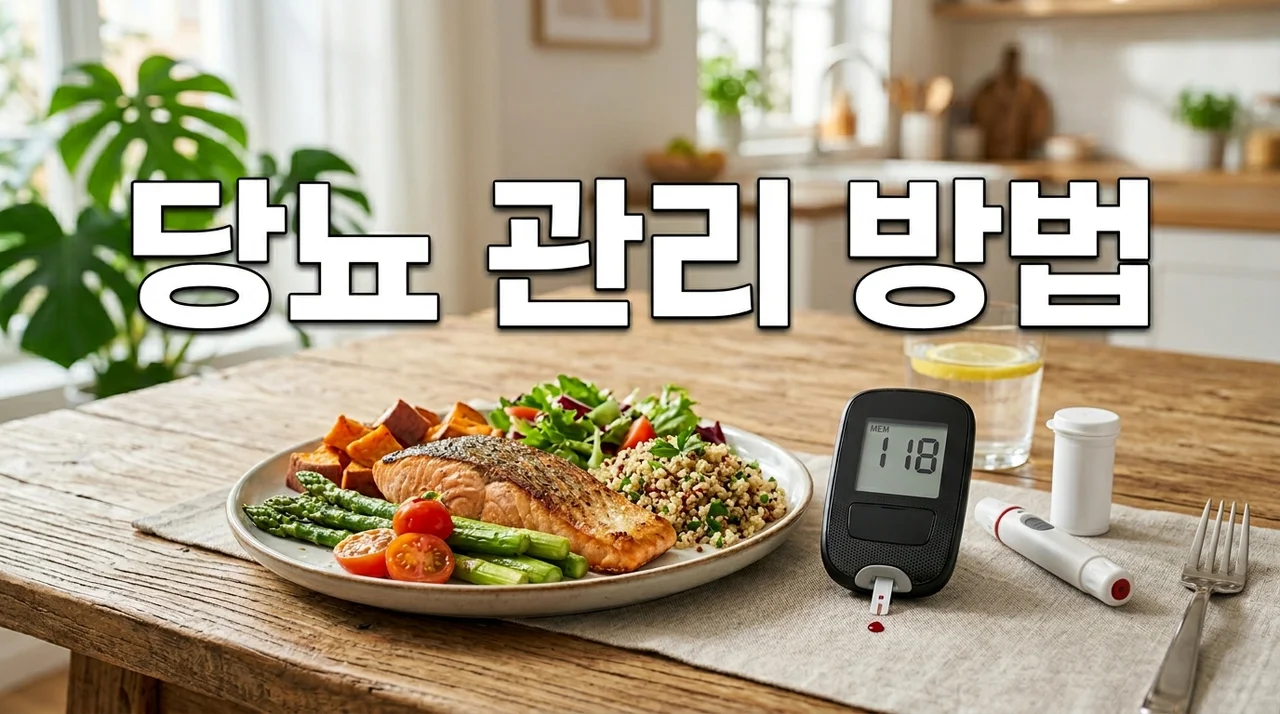공복혈당 낮추는 현실적인 당뇨 관리 방법 및 초기증상 극복 가이드