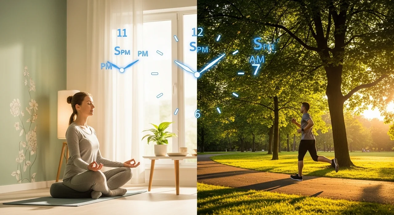 생활 습관의 변화: 운동, 스트레스 관리, 충분한 수면