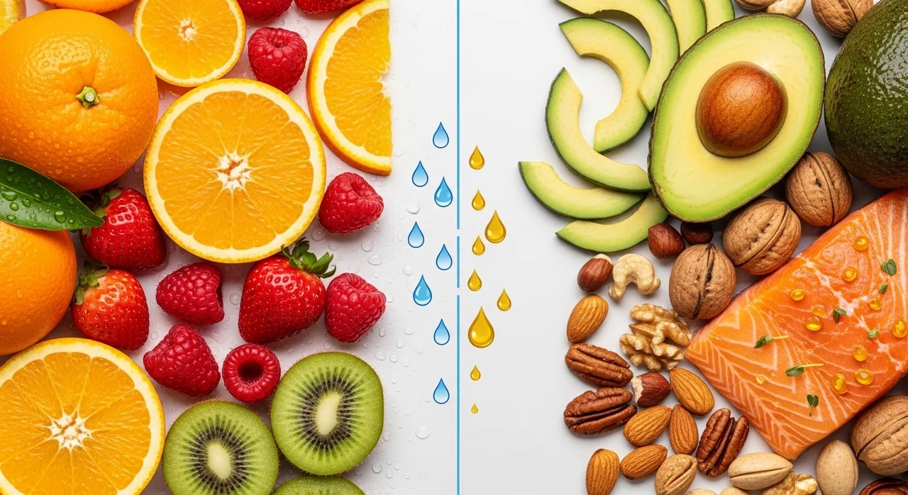 수용성 비타민 vs. 지용성 비타민: 올바른 섭취 전략