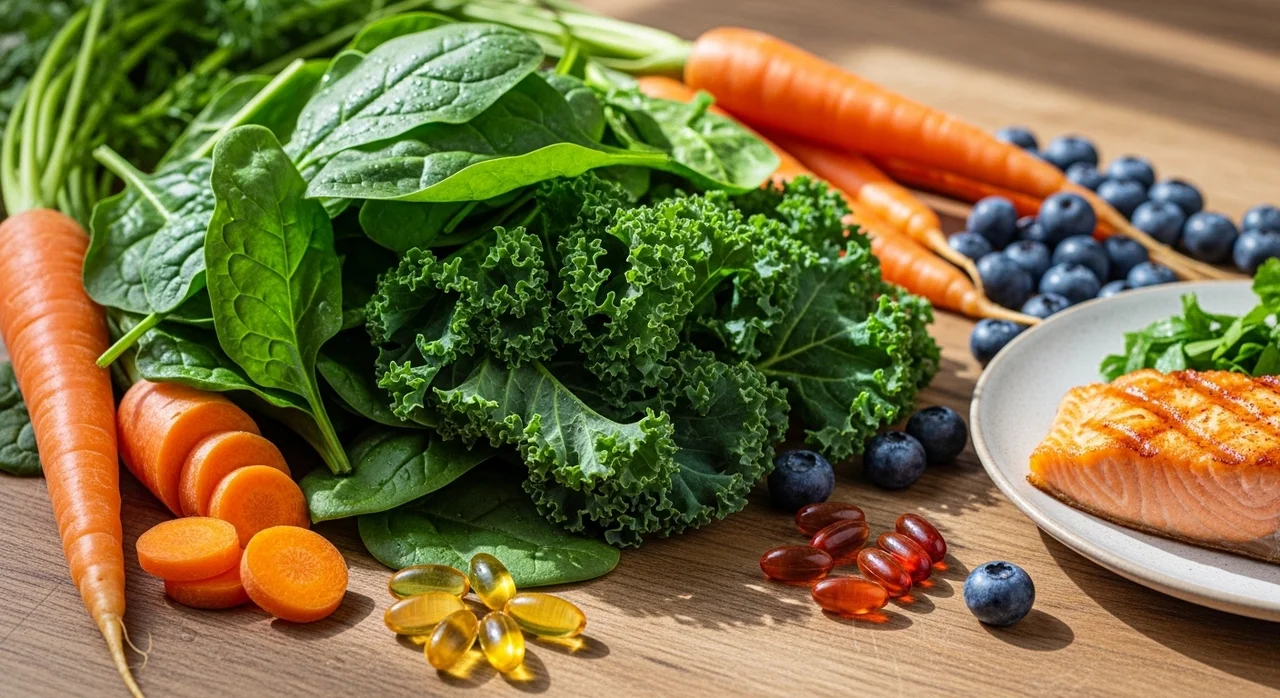 필수 영양소로 지키는 눈 건강 관리: 루테인, 아스타잔틴 등