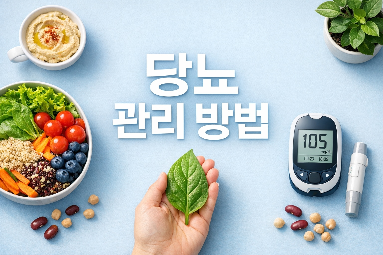 당뇨 관리 방법: 혈당 안정화를 위한 식단, 운동, 생활 습관 완벽 가이드