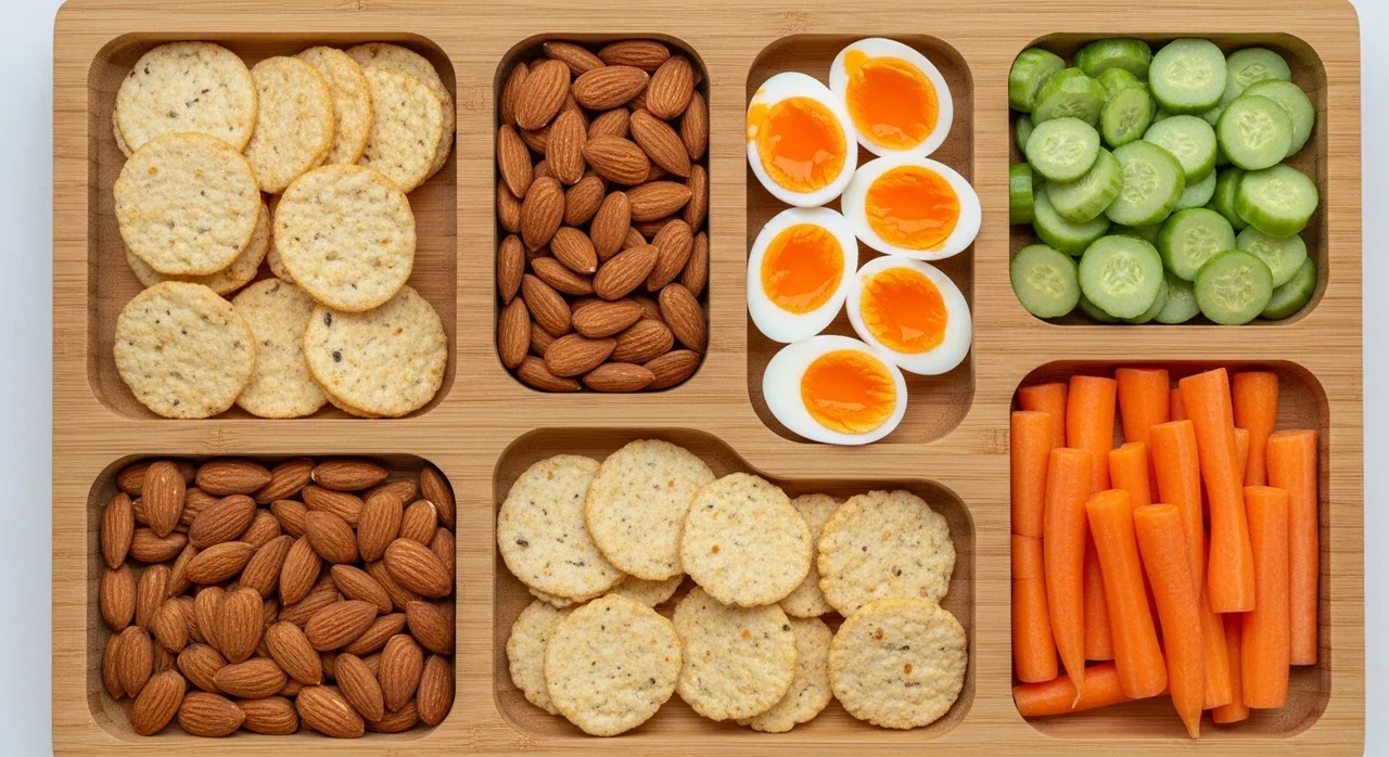 한눈에 보는 건강한 간식 추천 리스트