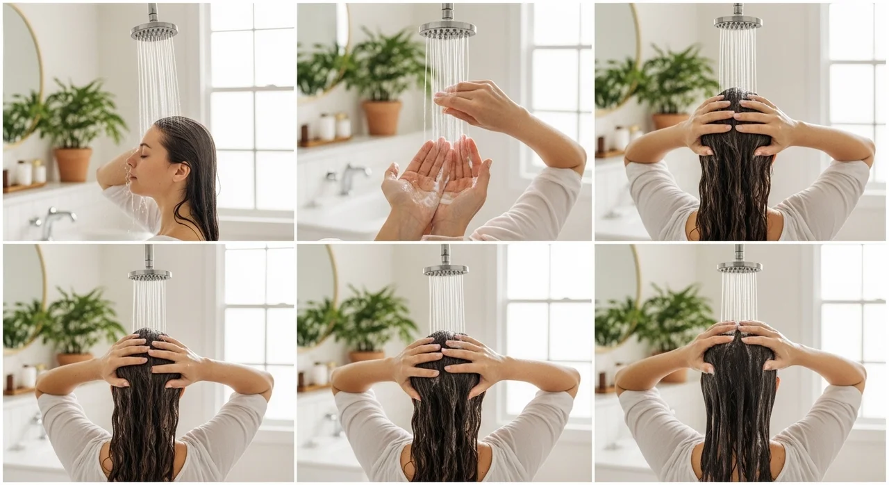 모발을 지키는 올바른 샴푸 루틴 4단계