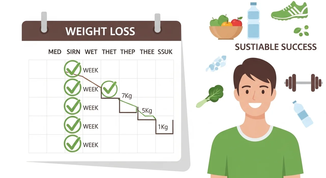 이상적인 체중 감량 속도: 전문가들이 권장하는 범위