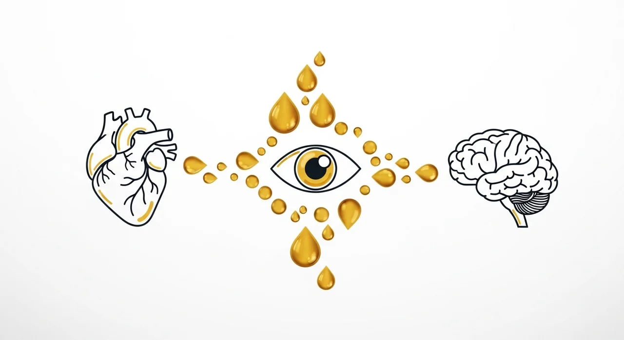 한눈에 보는 오메가3의 5가지 핵심 효능