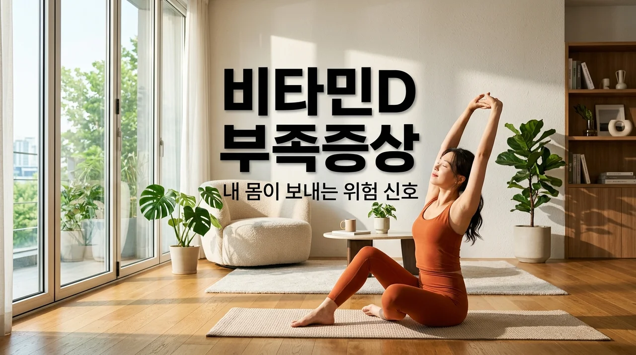 비타민D 부족 증상 7가지와 수치 올리는 법 완벽 가이드
