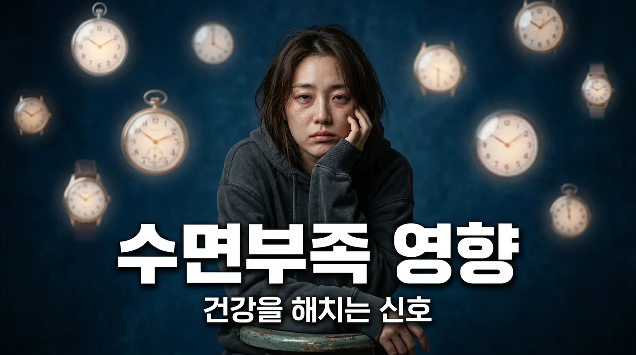 수면 부족 영향 7가지, 뇌 건강과 비만에 미치는 치명적인 이유