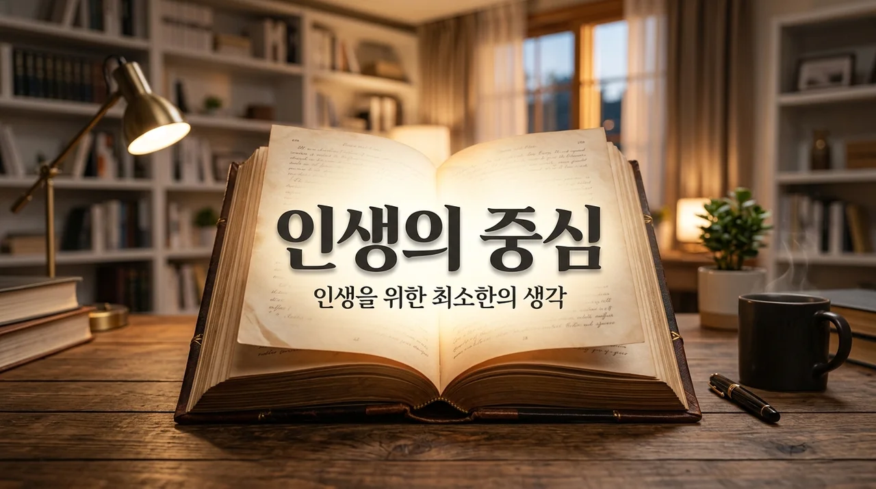인생을 위한 최소한의 생각, 나를 지키고 단단하게 만드는 삶의 기술