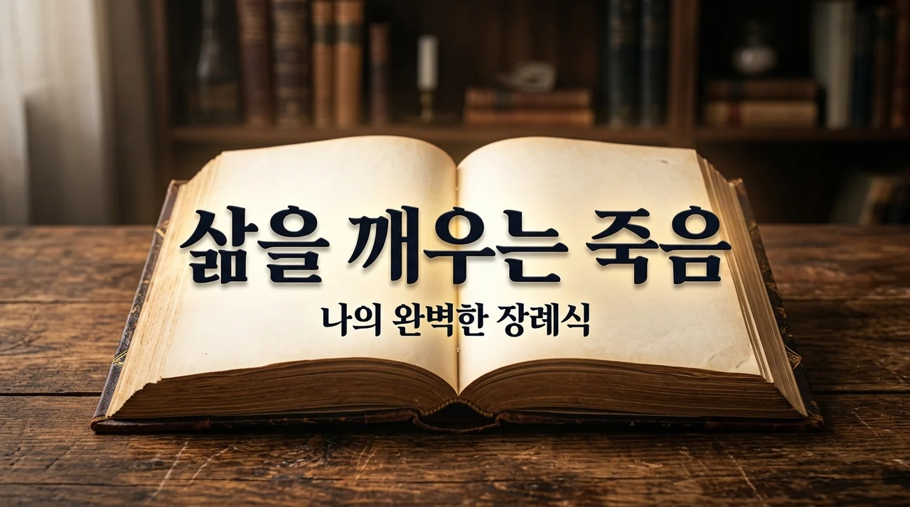 나의 완벽한 장례식, 죽음으로 배운 삶의 품격과 실전 준비법