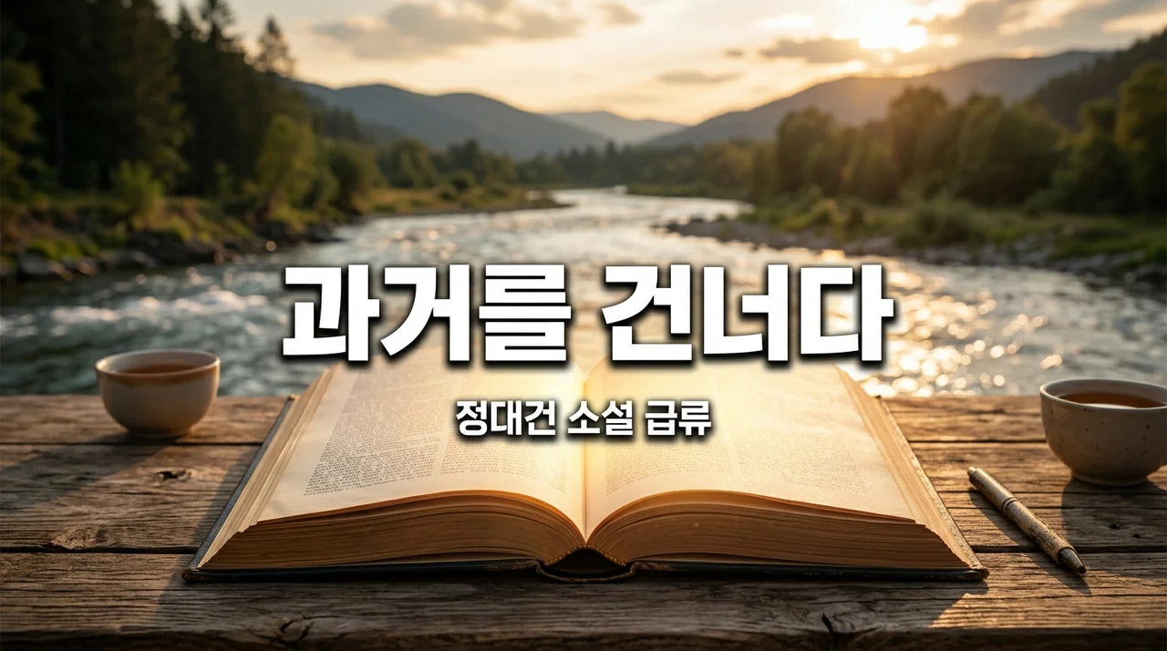 급류 책 리뷰: 정대건 작가가 말하는 과거의 상처를 흘려보내는 법