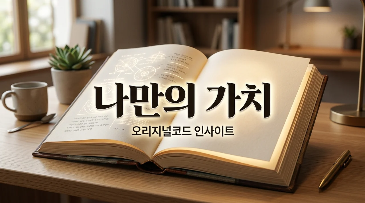 오리지널코드, AI 시대 나만의 가치를 수익화하는 3가지 핵심 전략