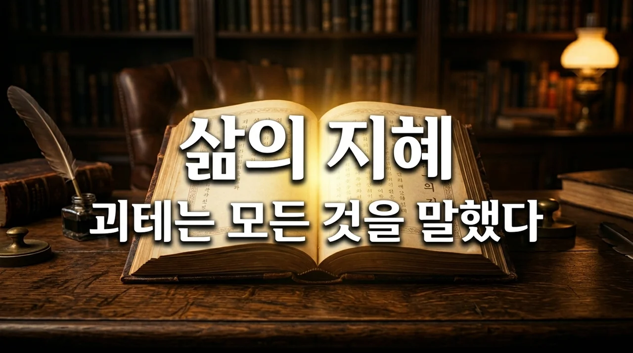 괴테는 모든 것을 말했다, 인생의 고비마다 꺼내 보는 문장들