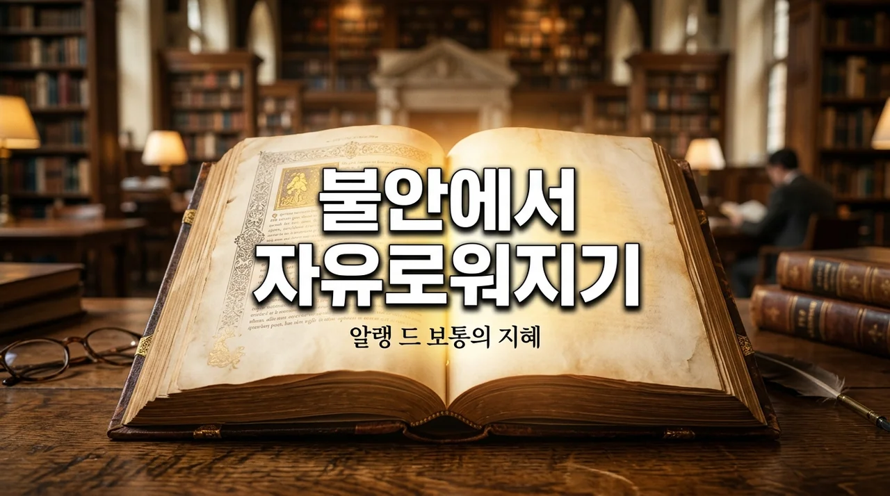 불안 알랭드 보통, 타인의 시선에서 자유로워지는 3가지 심리 처방전
