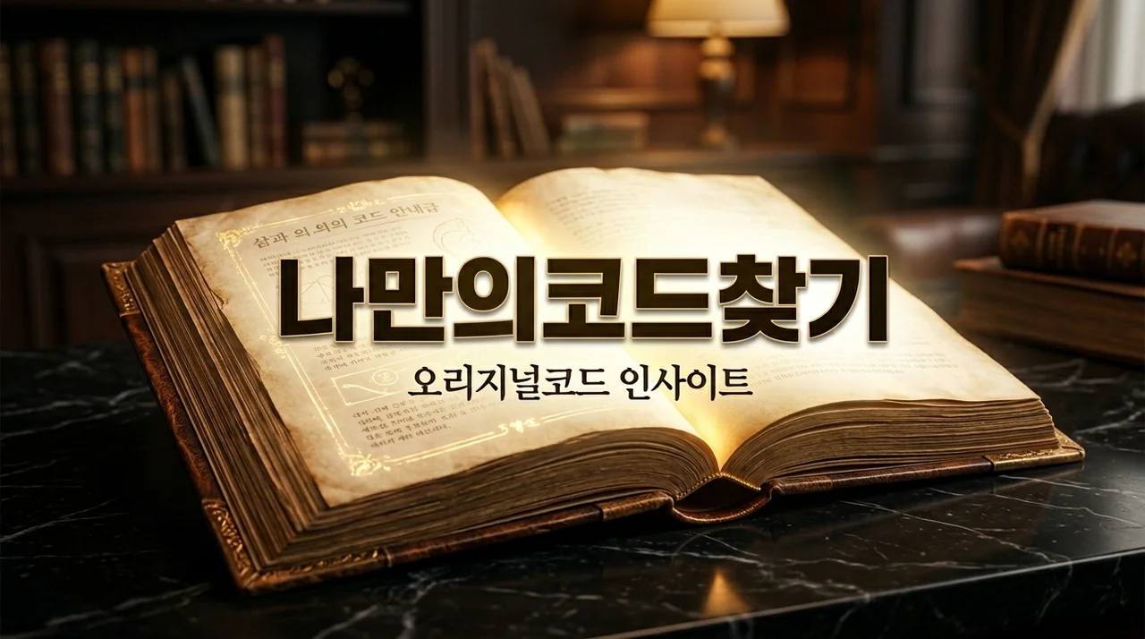 오리지널코드 오은환, 상위 1% 성공 비밀과 나다운 수익화 전략