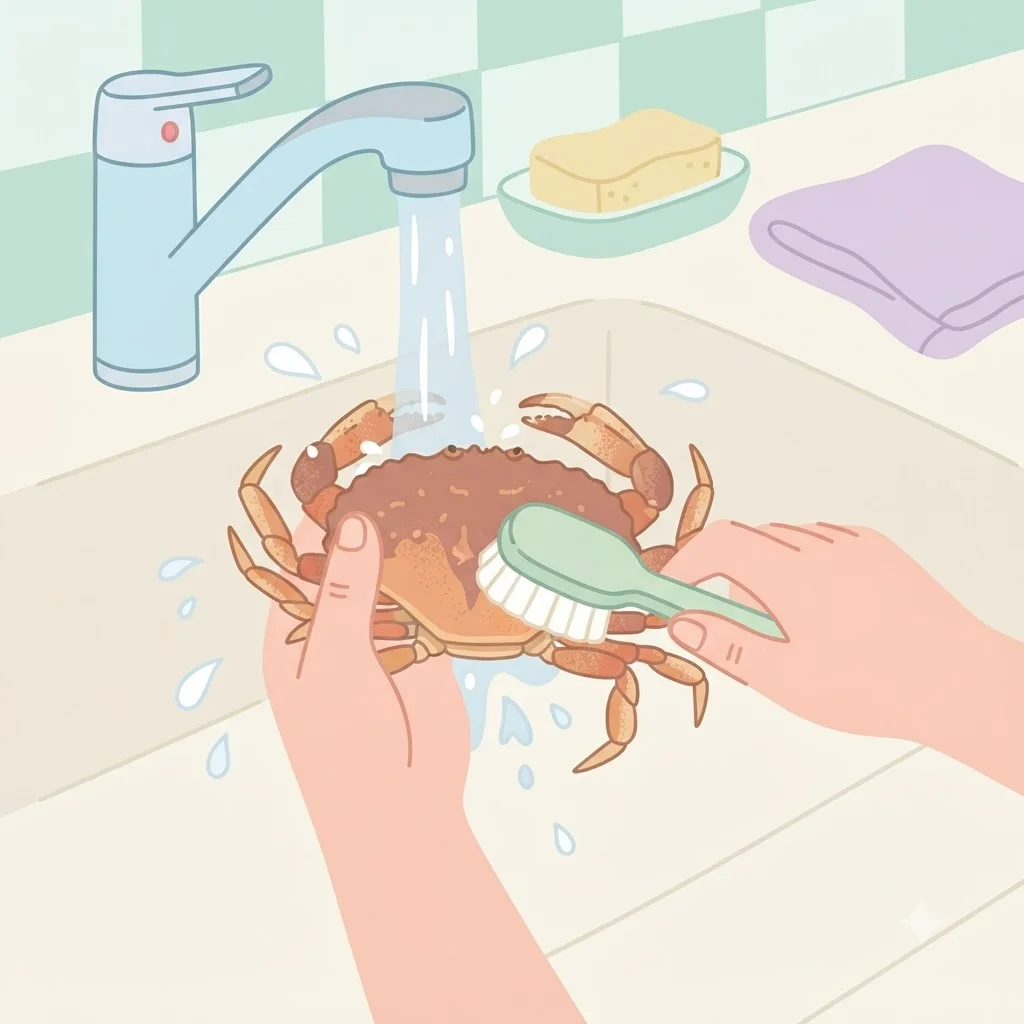꽃게 손질법 스텝 가이드